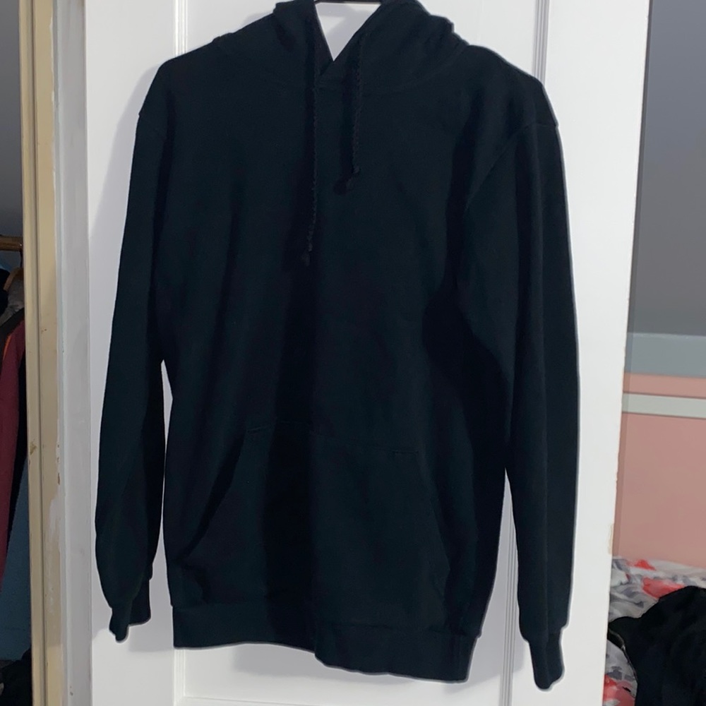 Black hoodie